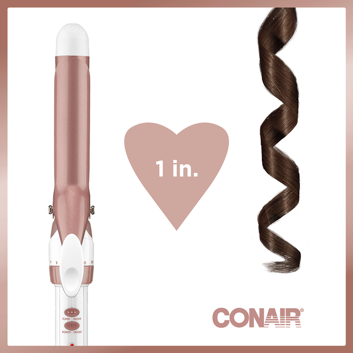 Double Ceramic 1-inch Curling Iron image number 3