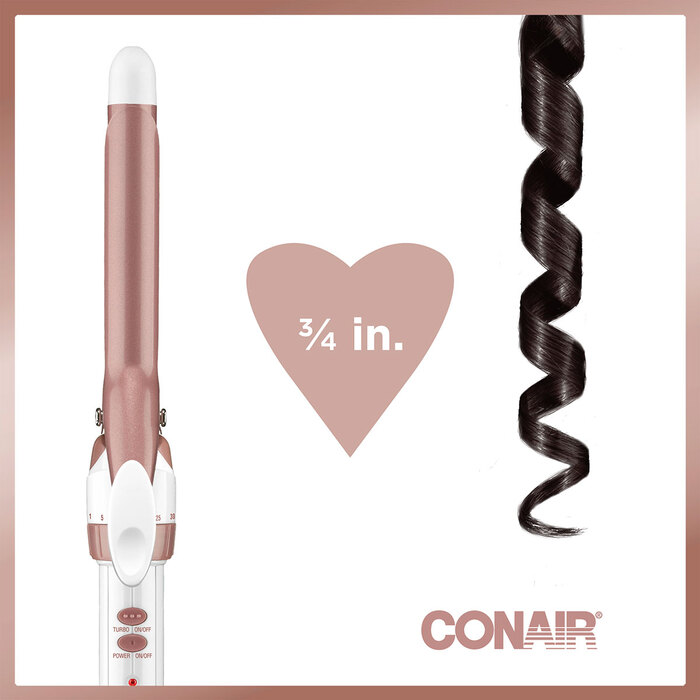 Double Ceramic ¾-inch Curling Iron image number 2