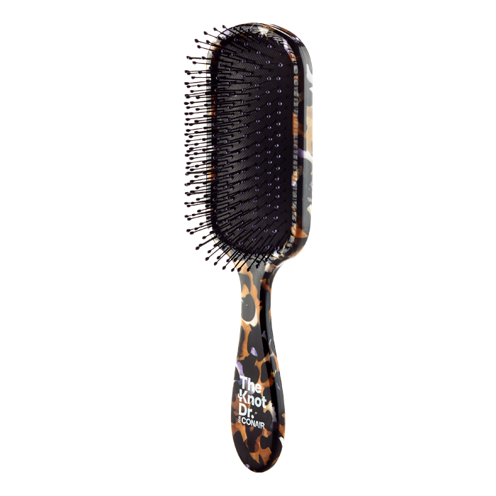 Cepillo desenredante con estampado de leopardo Pro Brite de The Knot Dr. for Conair, imagen número 1