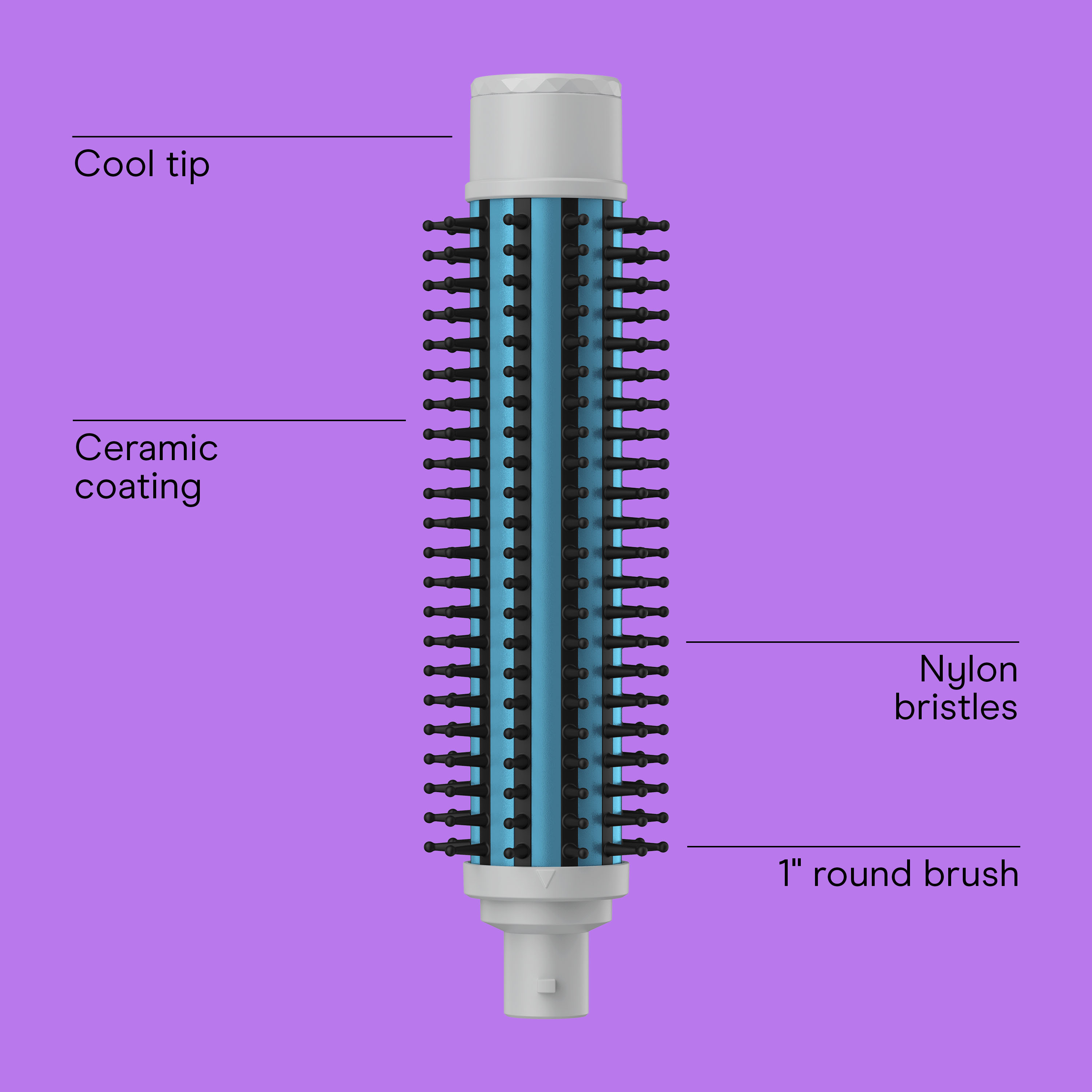 Style Chemistry by Conair Round Brush, , large image number 1.0