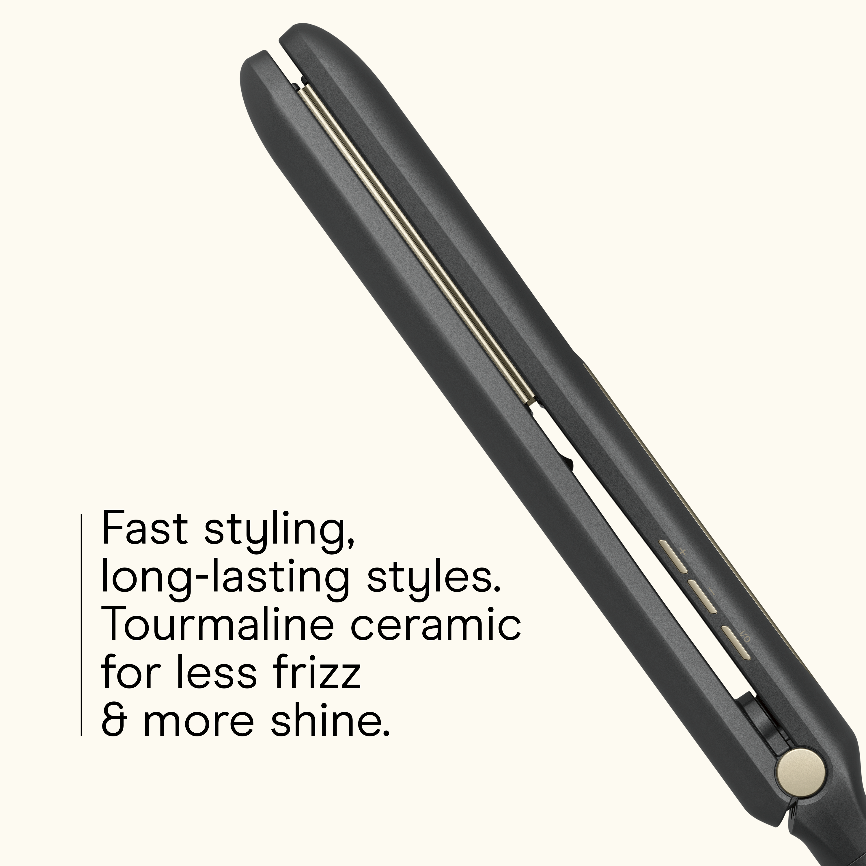 1 Inch Tourmaline Ceramic Flat Iron, , large image number 2.0