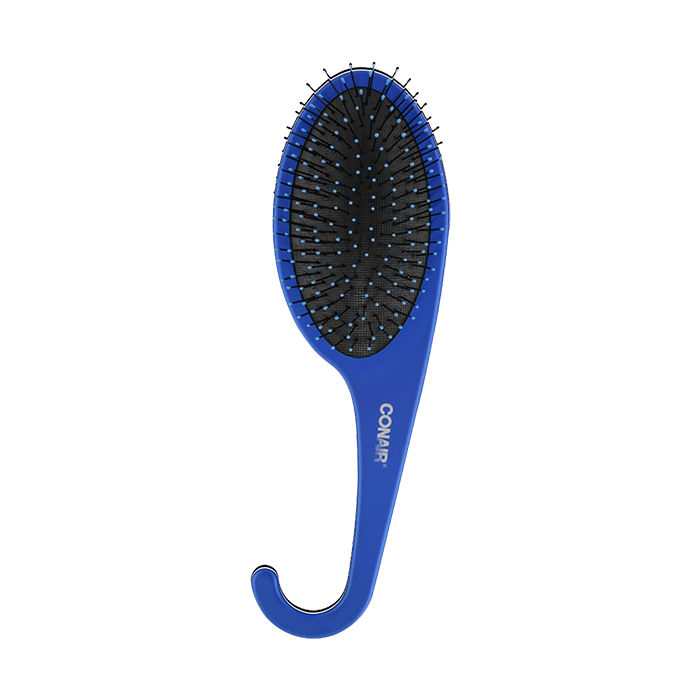 Detangling Hook Brush Purple image number 0