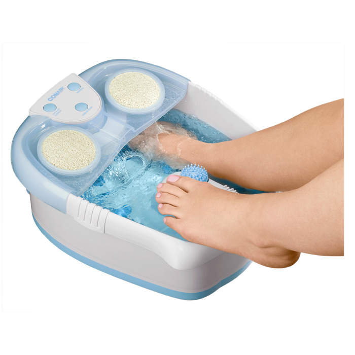 Beurer FB13 Luxury Foot Spa | Masajeador de pies vibrador con varias  opciones para la temperatura del agua | Baño de pies de burbujas | Bañera