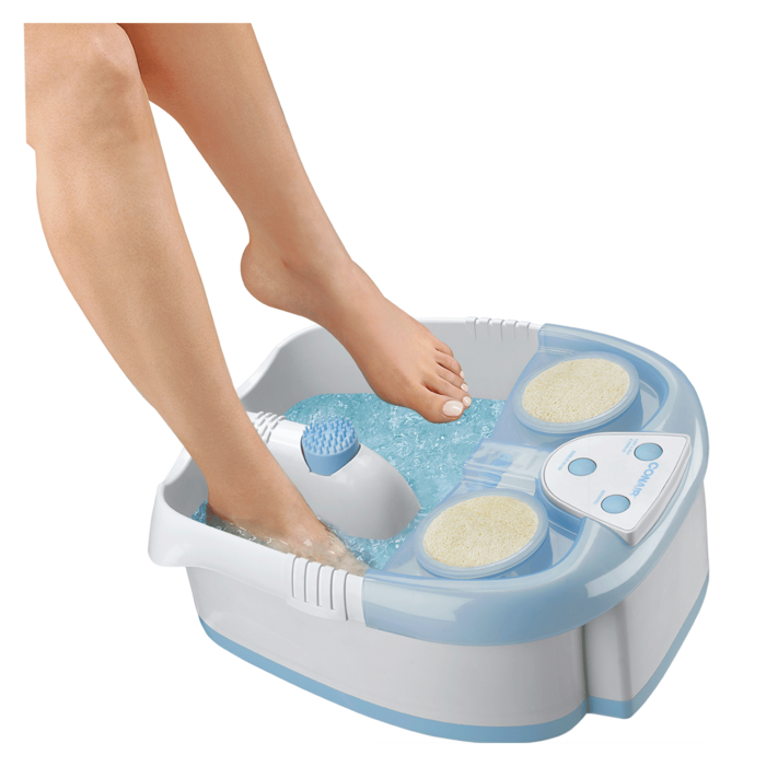 Beurer FB13 Luxury Foot Spa | Masajeador de pies vibrador con varias  opciones para la temperatura del agua | Baño de pies de burbujas | Bañera