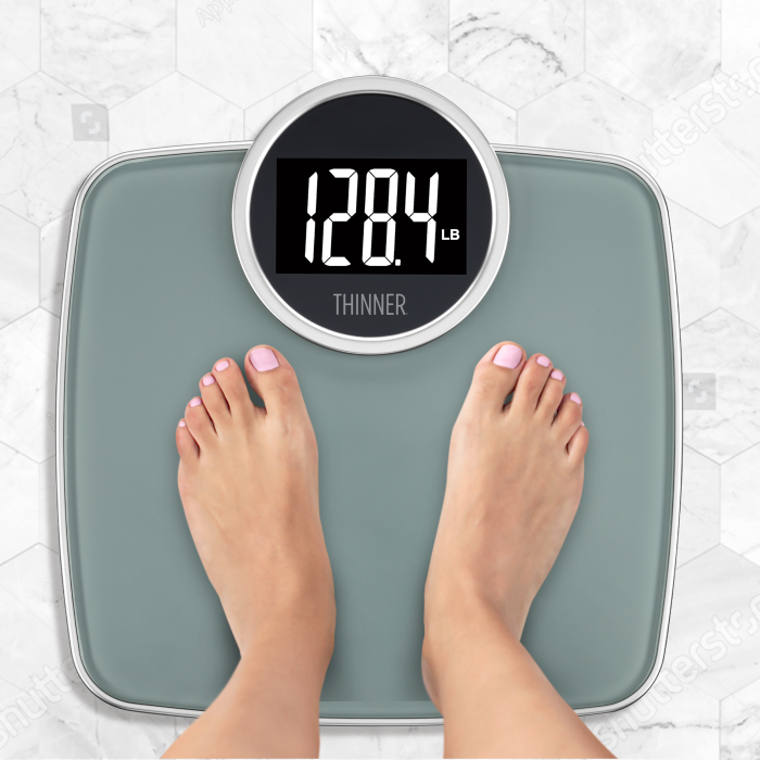 Thinner by Conair Easy-Read Digital Weight Scale