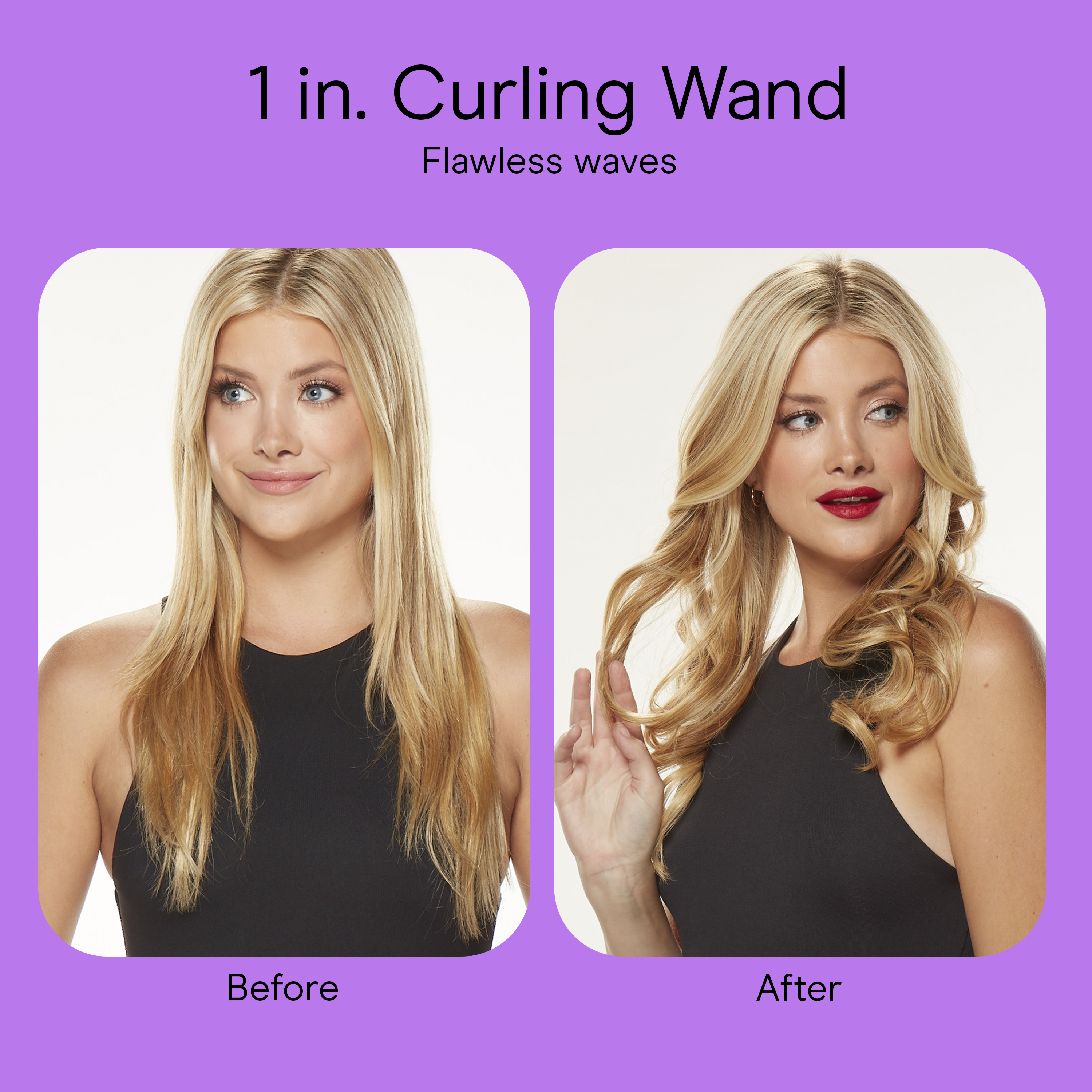 1" Tourmaline Ceramic Curling Wand, , small image number 4.0