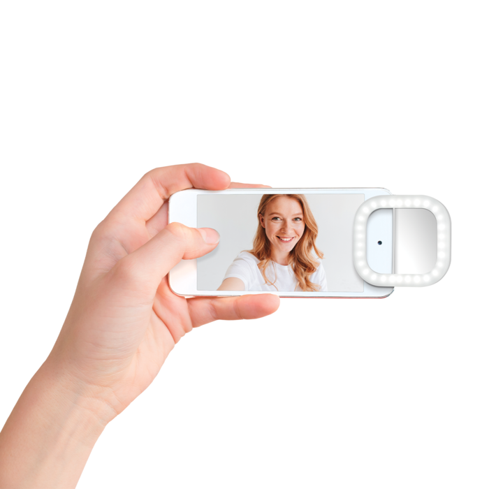 ANILLO DE LUZ Y ESPEJO PARA SELFIES image number 2