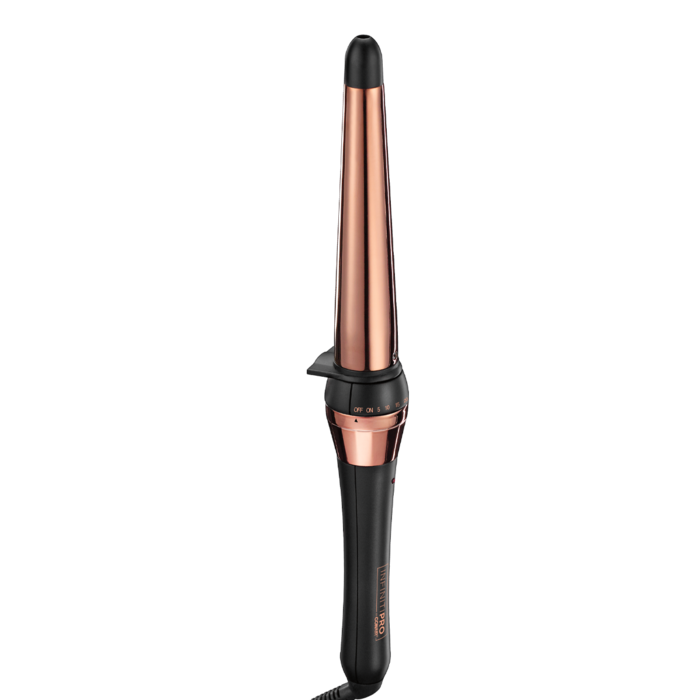 Rose Gold Titanium 1¼-inch to ¾-inch Curling Wand