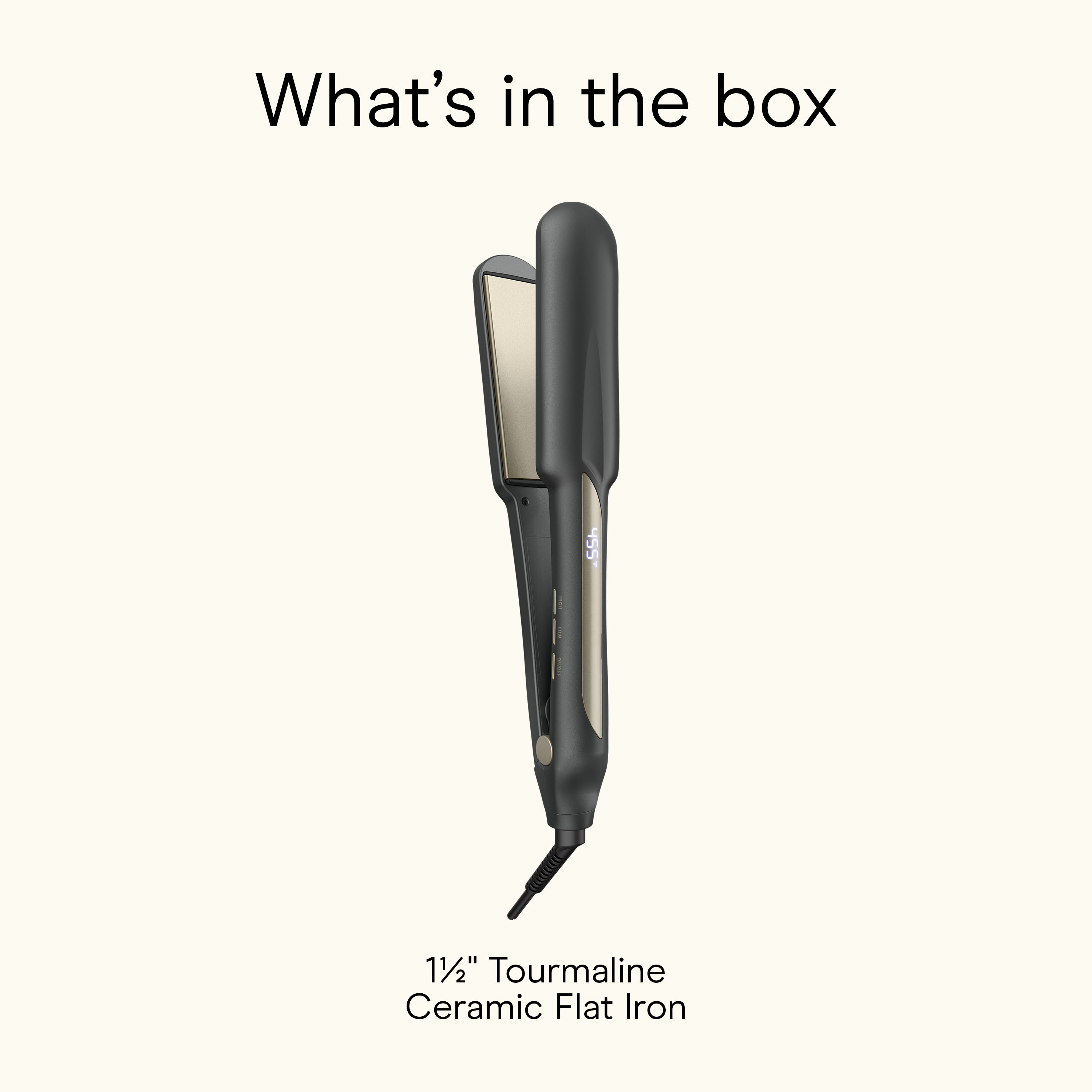 INFINITI PRO CONAIR™ 1.5" Tourmaline Ceramic Flat Iron, , large image number 5.0