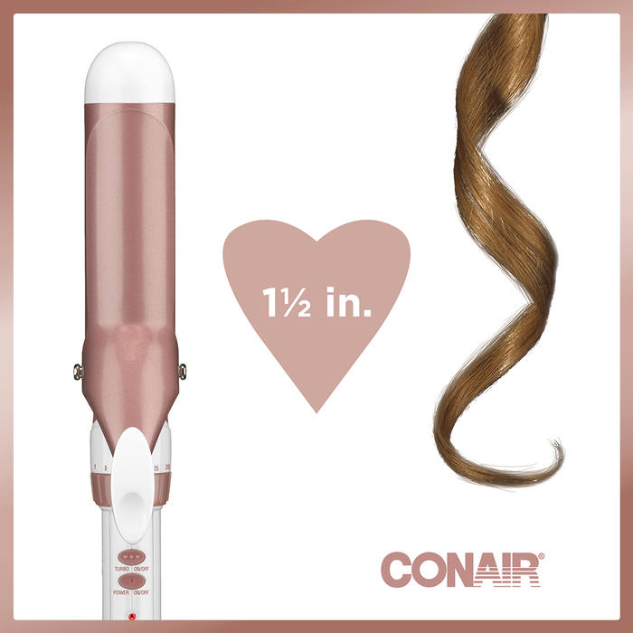 Double Ceramic 1½-inch Curling Iron image number 4