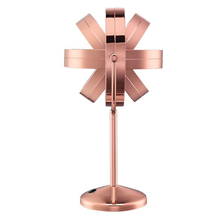 Conair Reflections 1x/10x LED Rose Gold Makeup Mirror