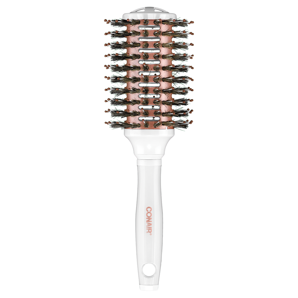 Double Ceramic Vented Porcupine Round Brush