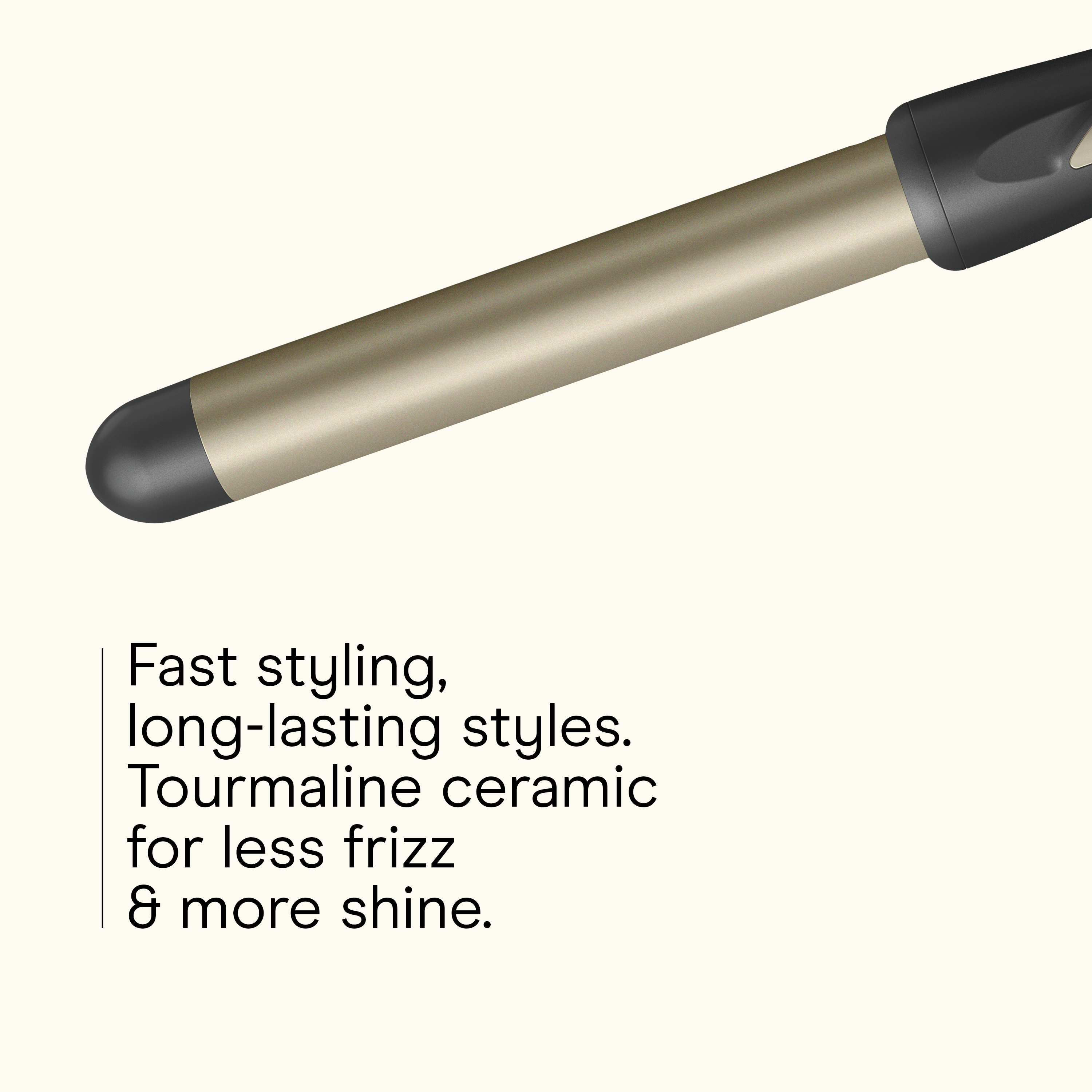 1" Tourmaline Ceramic Curling Wand, , large image number 2.0