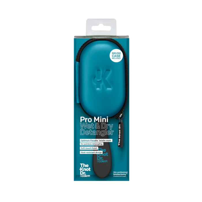 Cepillo Pro Mini con estuche, en azul, imagen número 3