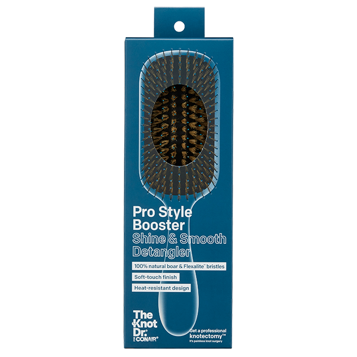 The Knot Dr. for Conair Pro Style Booster Porcupine Cushion Hairbrush, , small image number 4.0