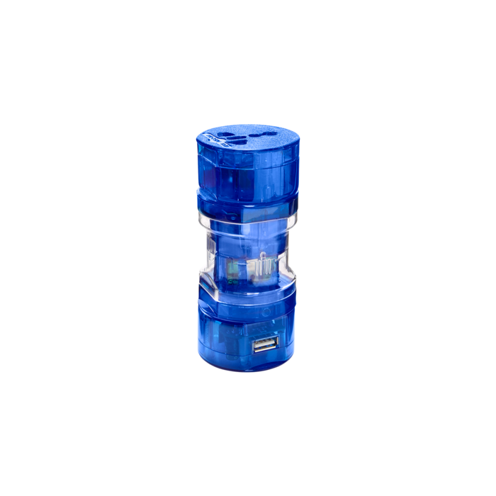 All-in-One Adapter Plug Set with USB Port