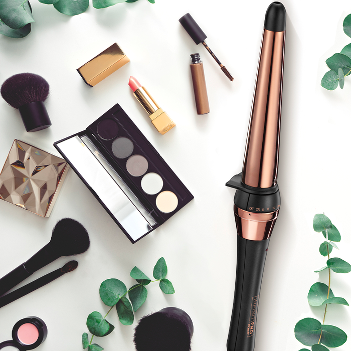 Rose Gold Titanium 1¼-inch to ¾-inch Curling Wand, , large image number 1.0