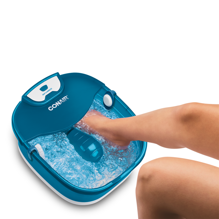 HeatSense Foot and Pedicure Spa with Heated Bubble Massage image number 4