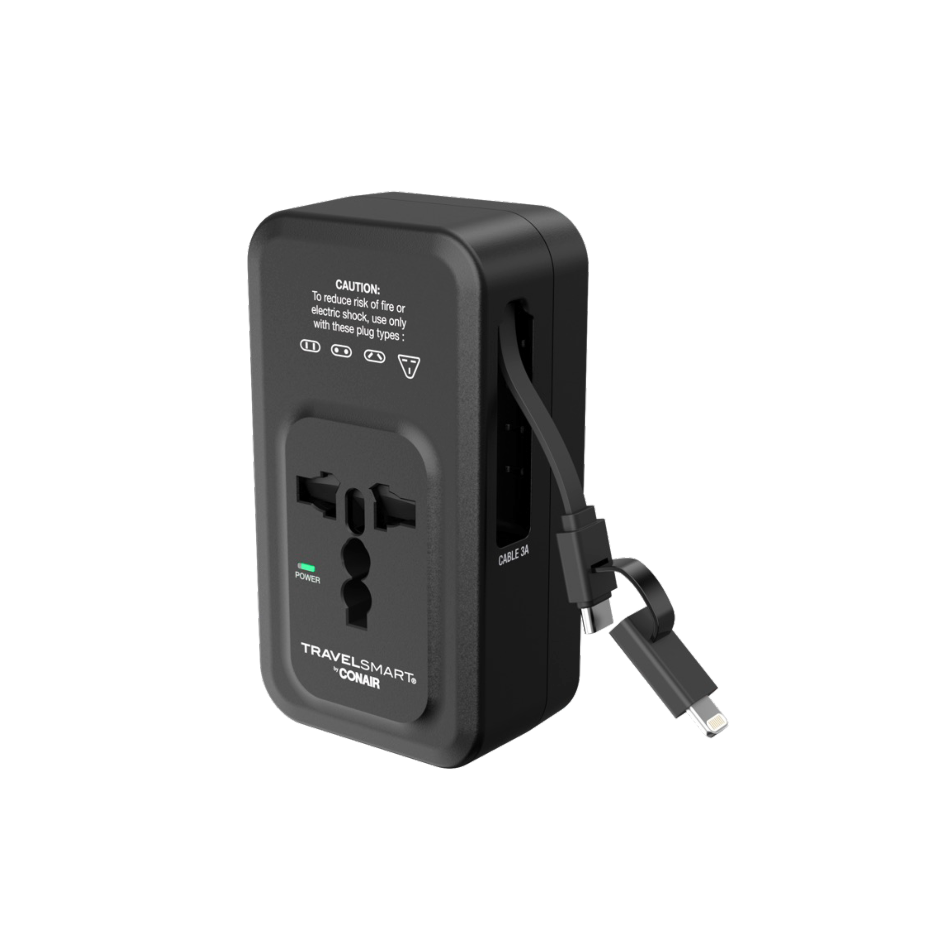 Worldwide Adapter with Cable, , large image number 0.0
