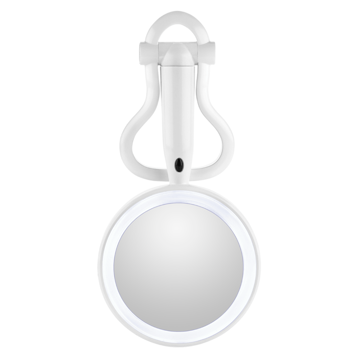 Plastic LED Double-Sided Mirror – White, , large image number 2.0