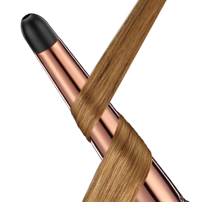 Rose Gold Titanium 1¼-inch to ¾-inch Curling Wand image number 2