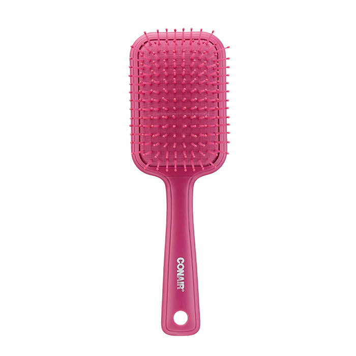 Color Pops 2pc Paddle and Mid-Size Cushion Hairbrush Set image number 1
