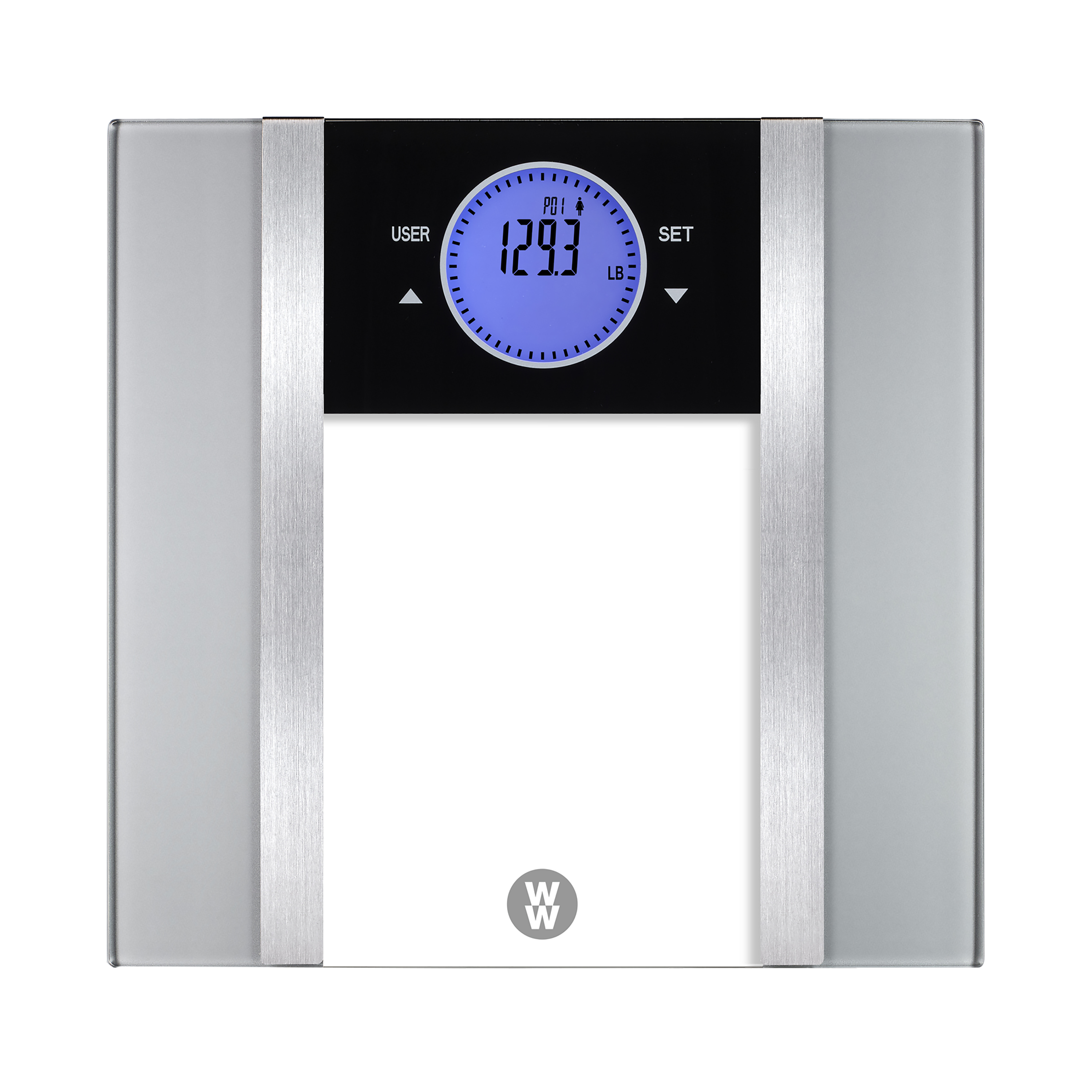 WW Scales by Conair—Digital Glass Scale with Jumbo 2.0 Backlit