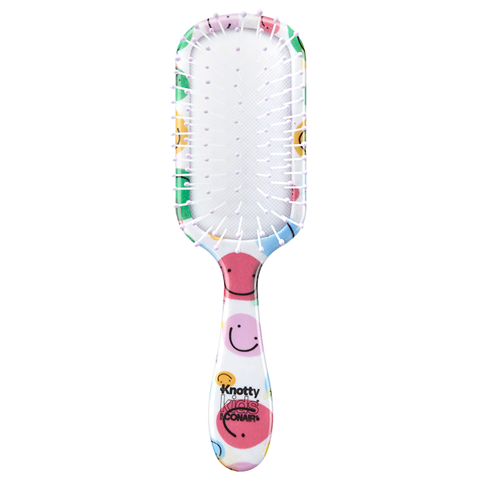 Cepillo desenredante con estampado de sonrisas Knotty Kids for Conair