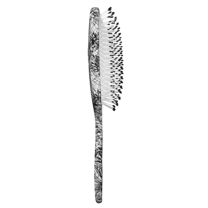 The Pro Brite Black and White Floral Brush image number 2
