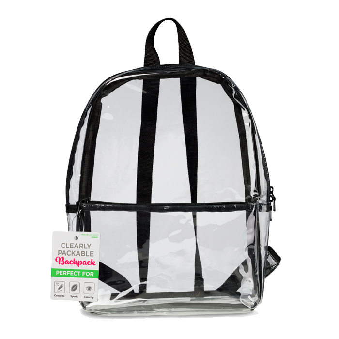 Mochila transparente de Travel Smart by Conair