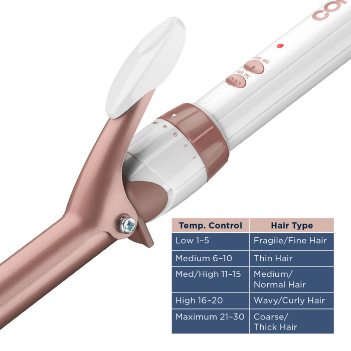 Conair curling iron numbers outlet