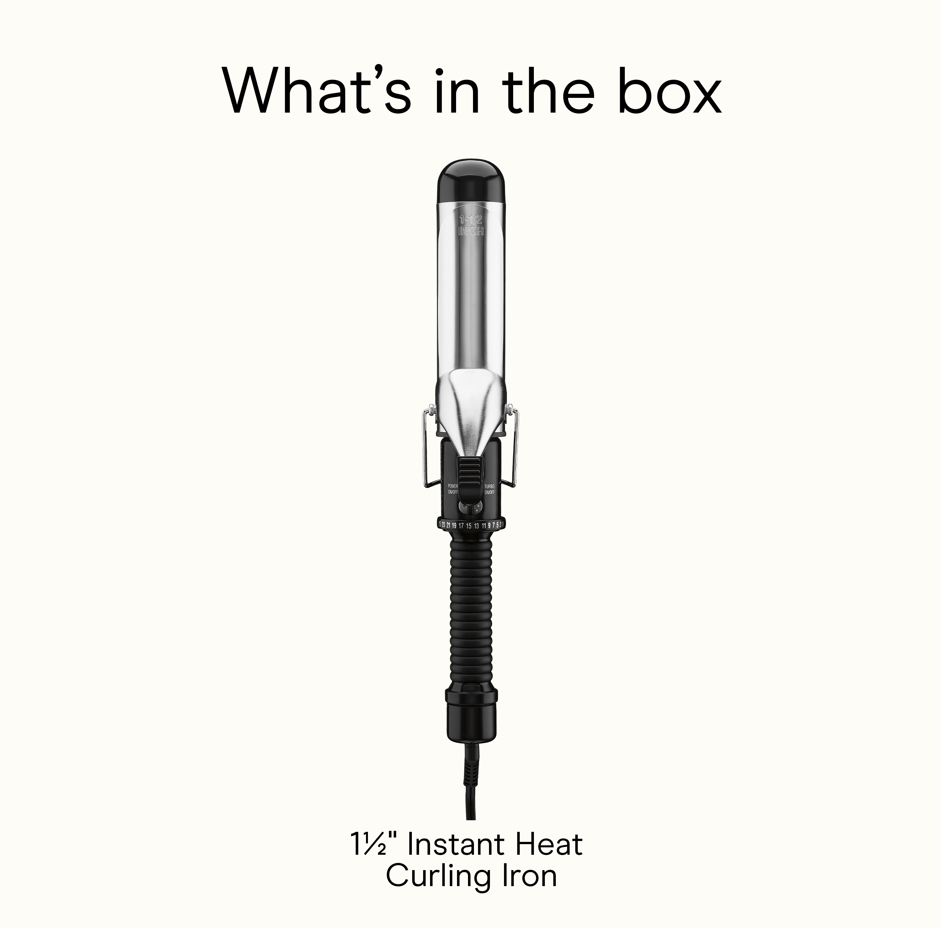 Instant Heat 1½-inch Curling Iron, , small image number 5.0