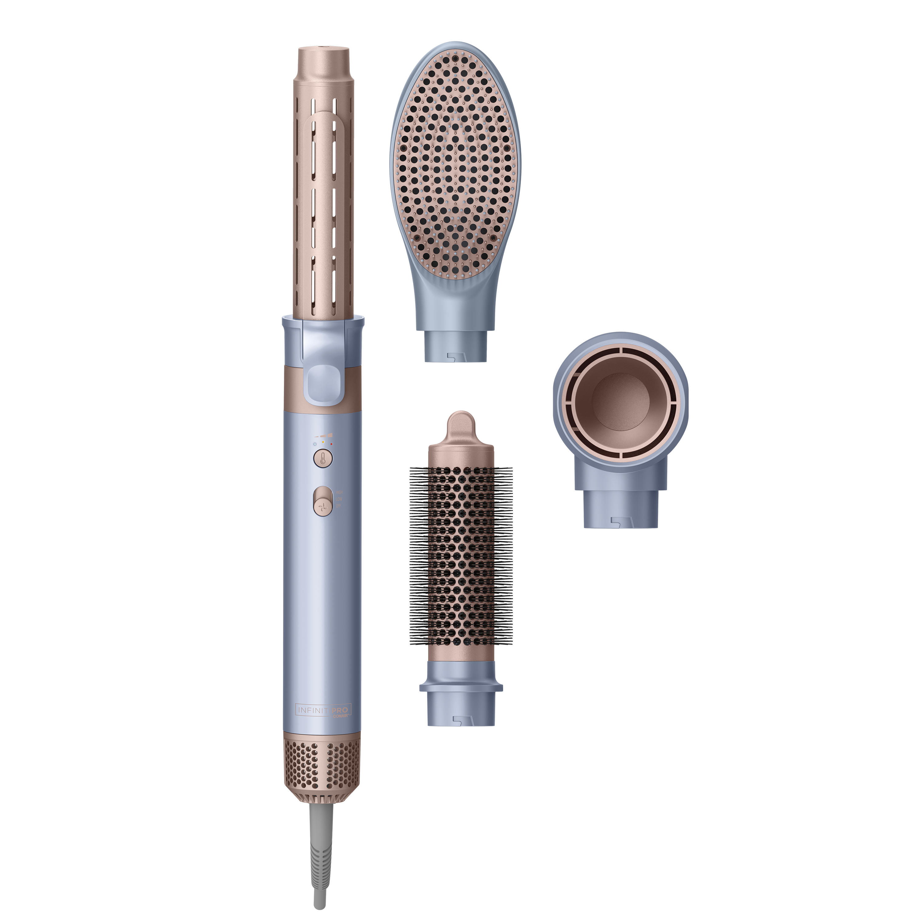 INFINITI PRO CONAIR™ Wet-to-Dry Styling Wand with Multiple Attachments