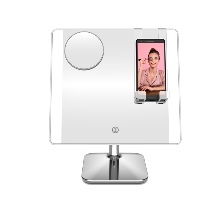 Social Media Lighted Makeup Mirror