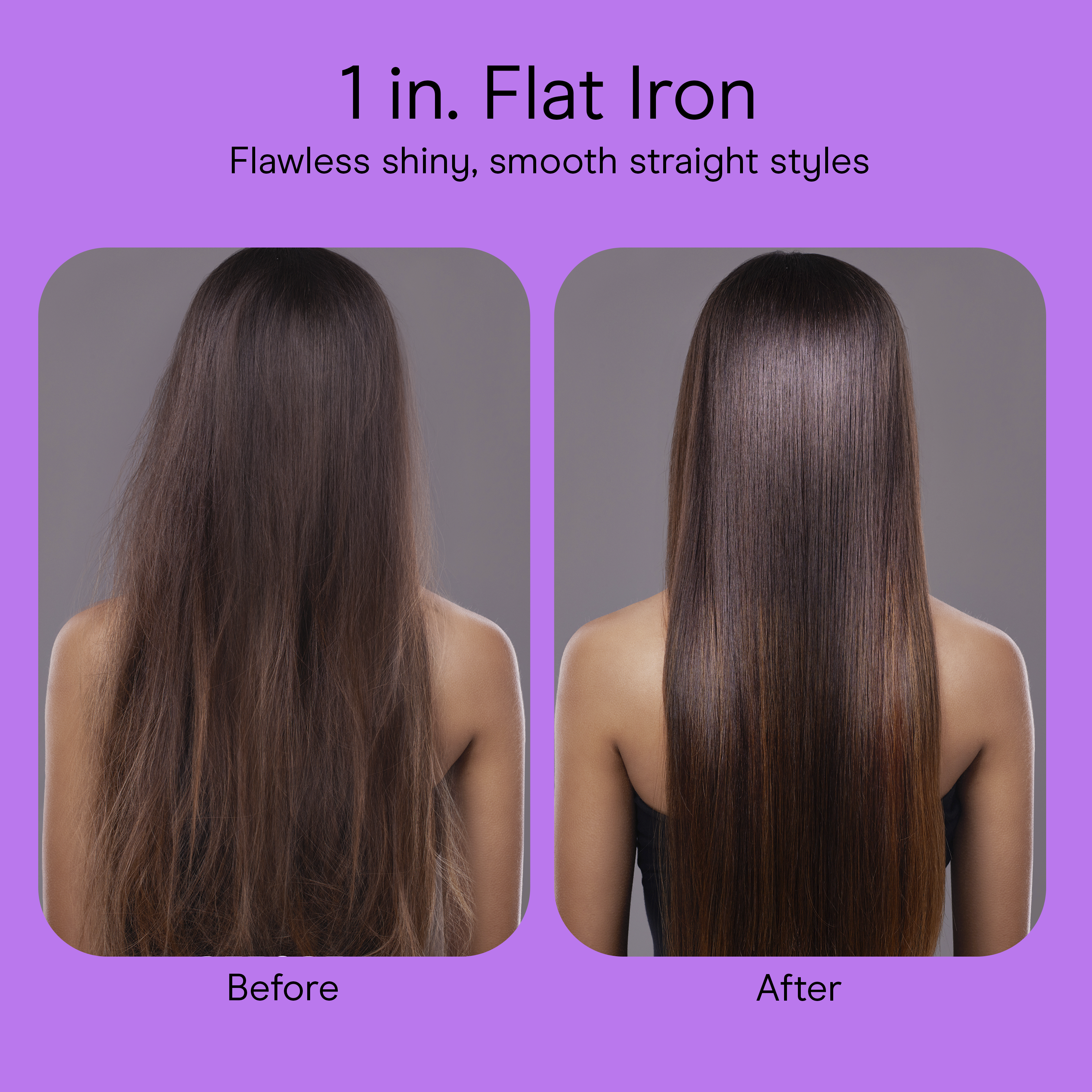 1 Inch Tourmaline Ceramic Flat Iron, , large image number 4.0