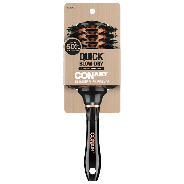 Conair Quick Blow Dry Vented Porcupine Round Hairbrush