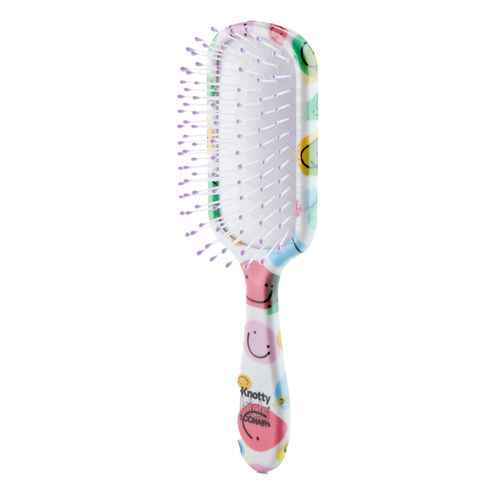 Knotty Kids for Conair Smily Print Detangling Hairbrush, , large image number 1.0