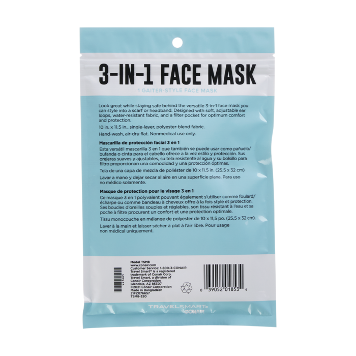 MASCARILLA FACIAL 3 EN 1 ESTILO GAITER image number 6