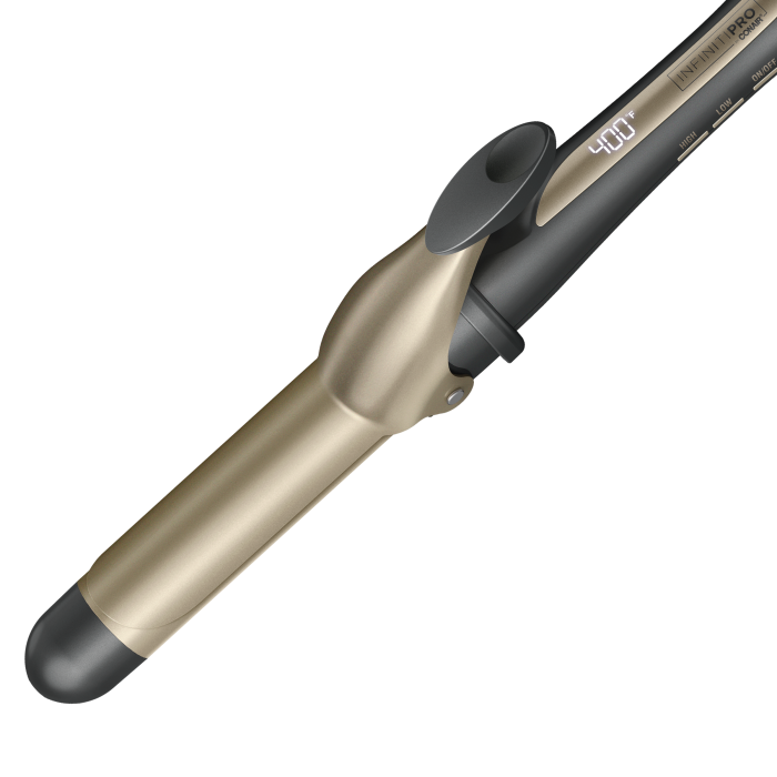 Digital Ceramic Series 1¼" Tourmaline Ceramic Clip/Clipless Curling Wand image number 2