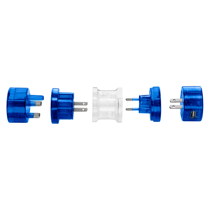 Adaptador de viaje todo en uno con USB, imagen número 2
