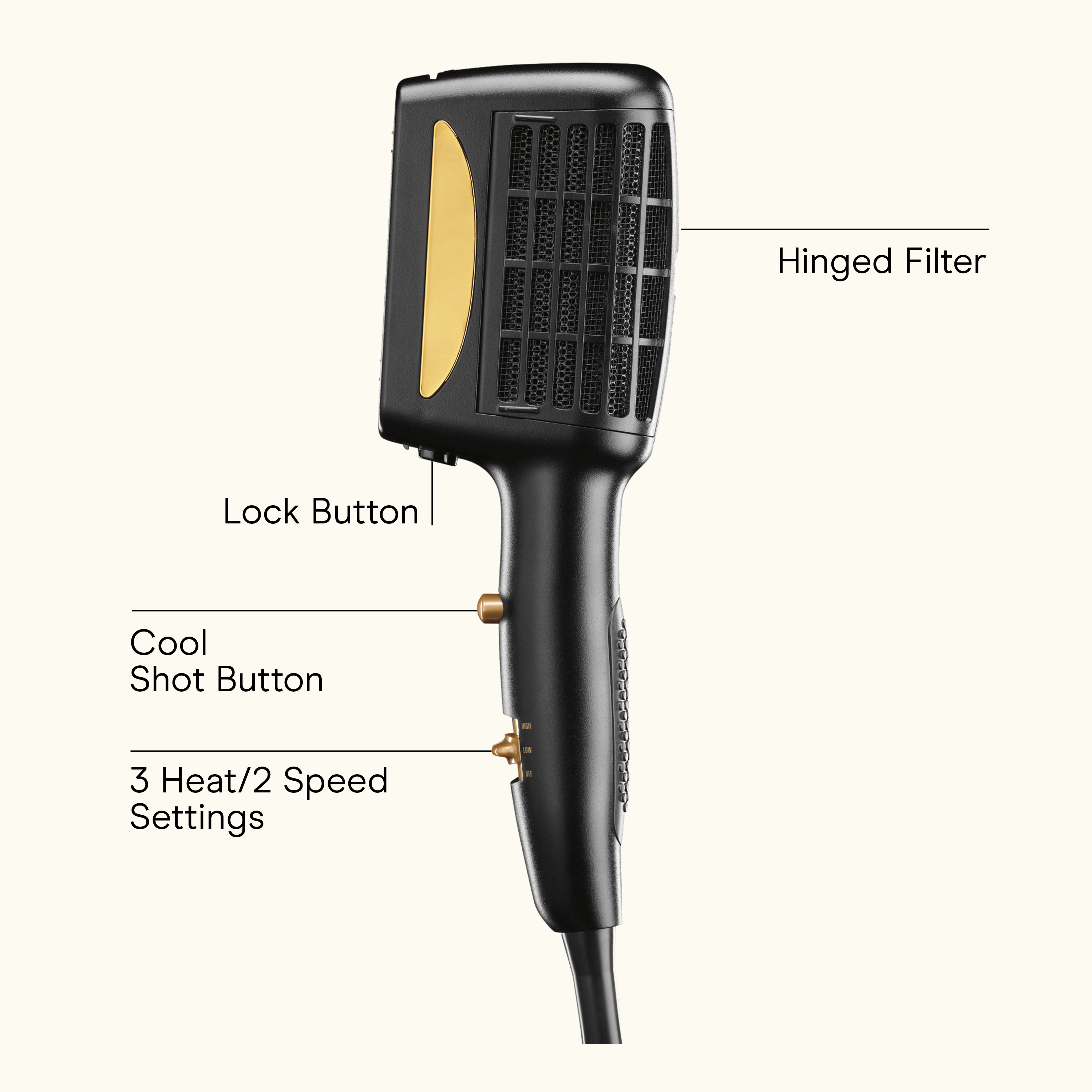 Secador de cabello 3 en 1, imagen grande número 1.0