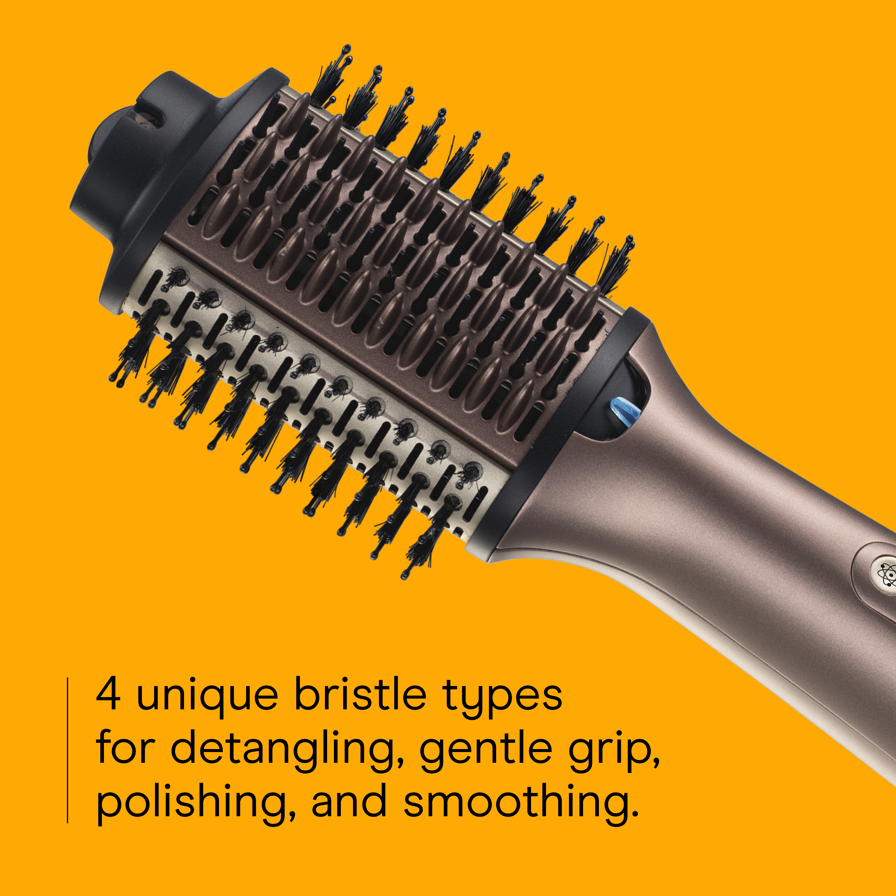 Cepillo de aire para cabello húmedo/seco 2 en 1, imagen grande número 2.0