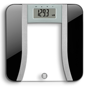 WW Scales by Conair Body Analysis Glass Bathroom Scale Measures